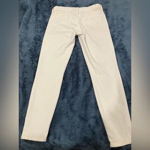 J Crew White Toothpick Jeans in White Women’s 29